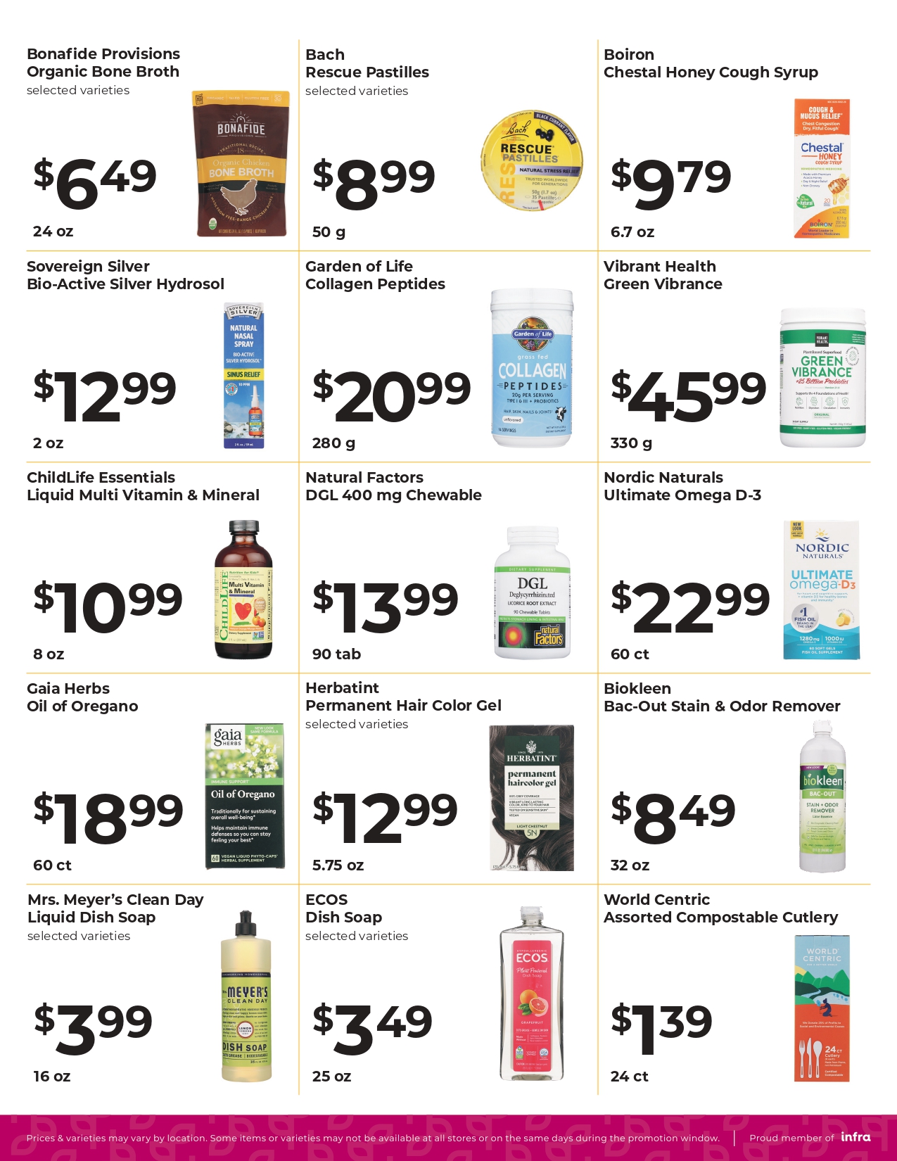 Ramona Family Naturals - monthly specials page 7